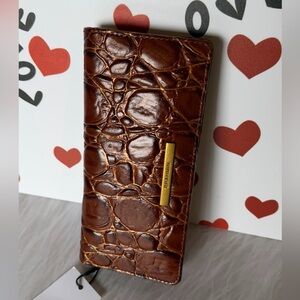 Brahmin sparkling cider Barnard Ady wallet  NWT Gorgeous